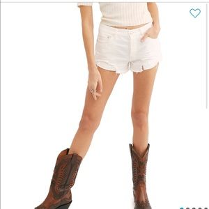 Free People Cutoff Denim Shorts size 24